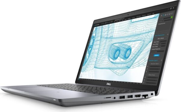 Dell Precision 3561 | 15" FULL HD | core i7 vPro 11th | 16 Go RAM | SSD 512 Go | Nvidia T600
