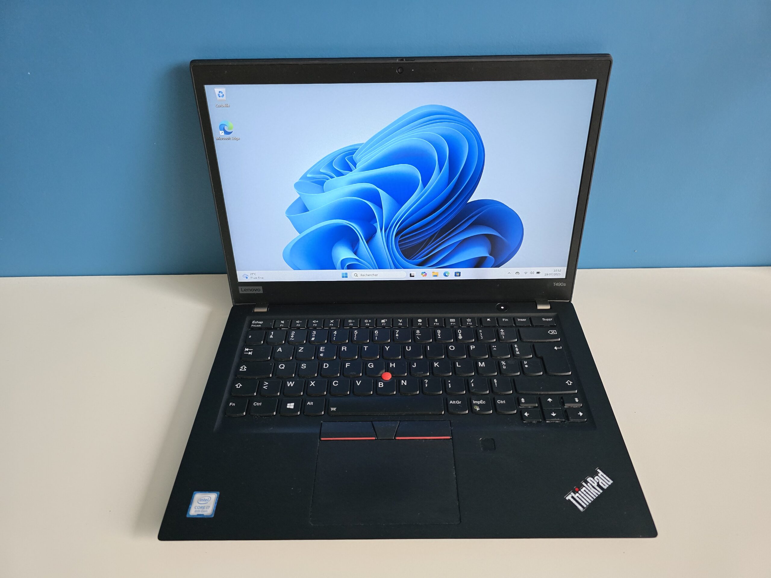 Lenovo Thinkpad T490s | core i7 8th | 14" Full HD | 512 Go SSD | RAM 8 Go – Image 2