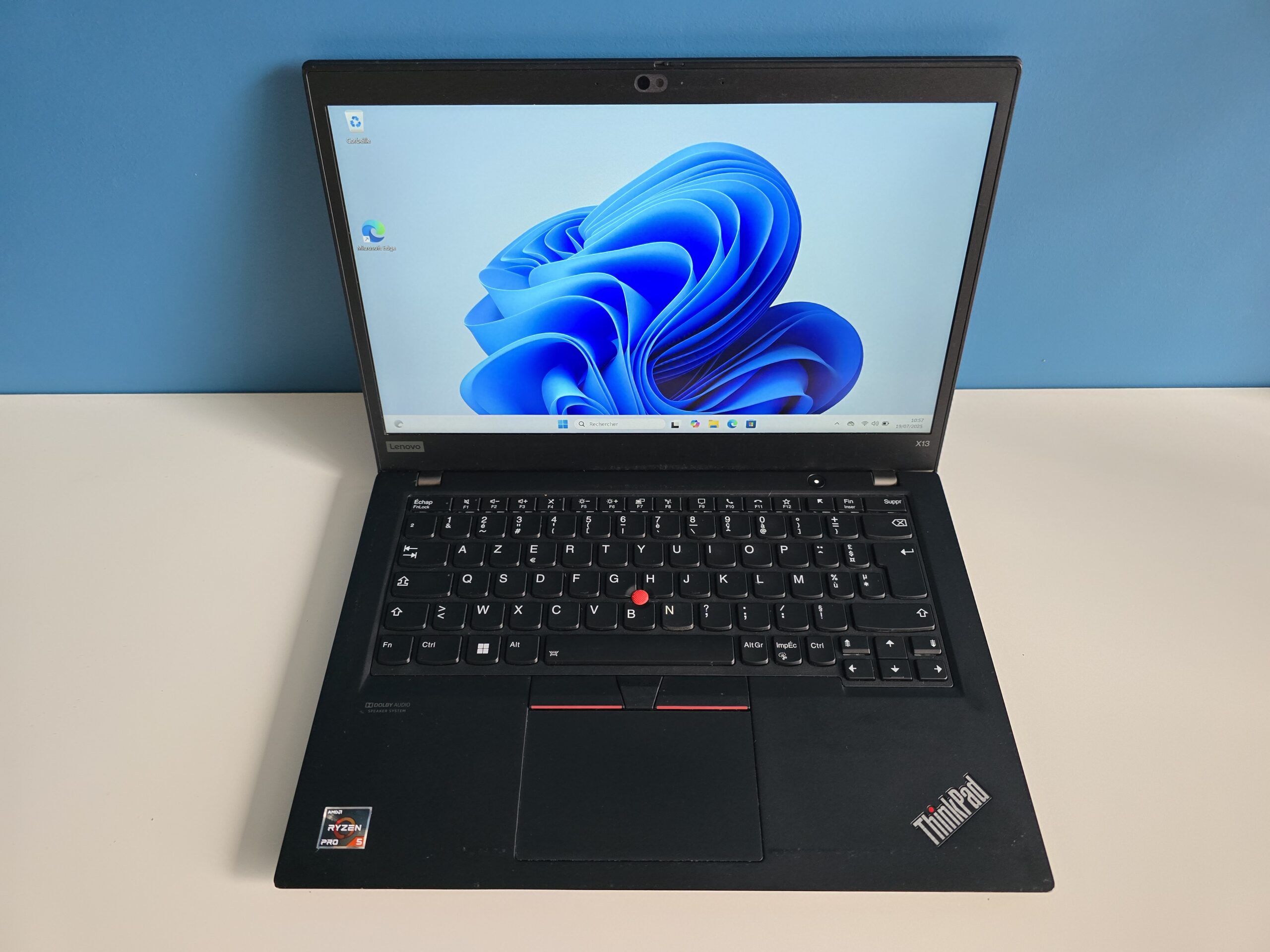 Lenovo Thinkpad X13 | 13.3" HD | Ryzen 3 Pro | 8 Go Ram | 256 Go SSD – Image 2