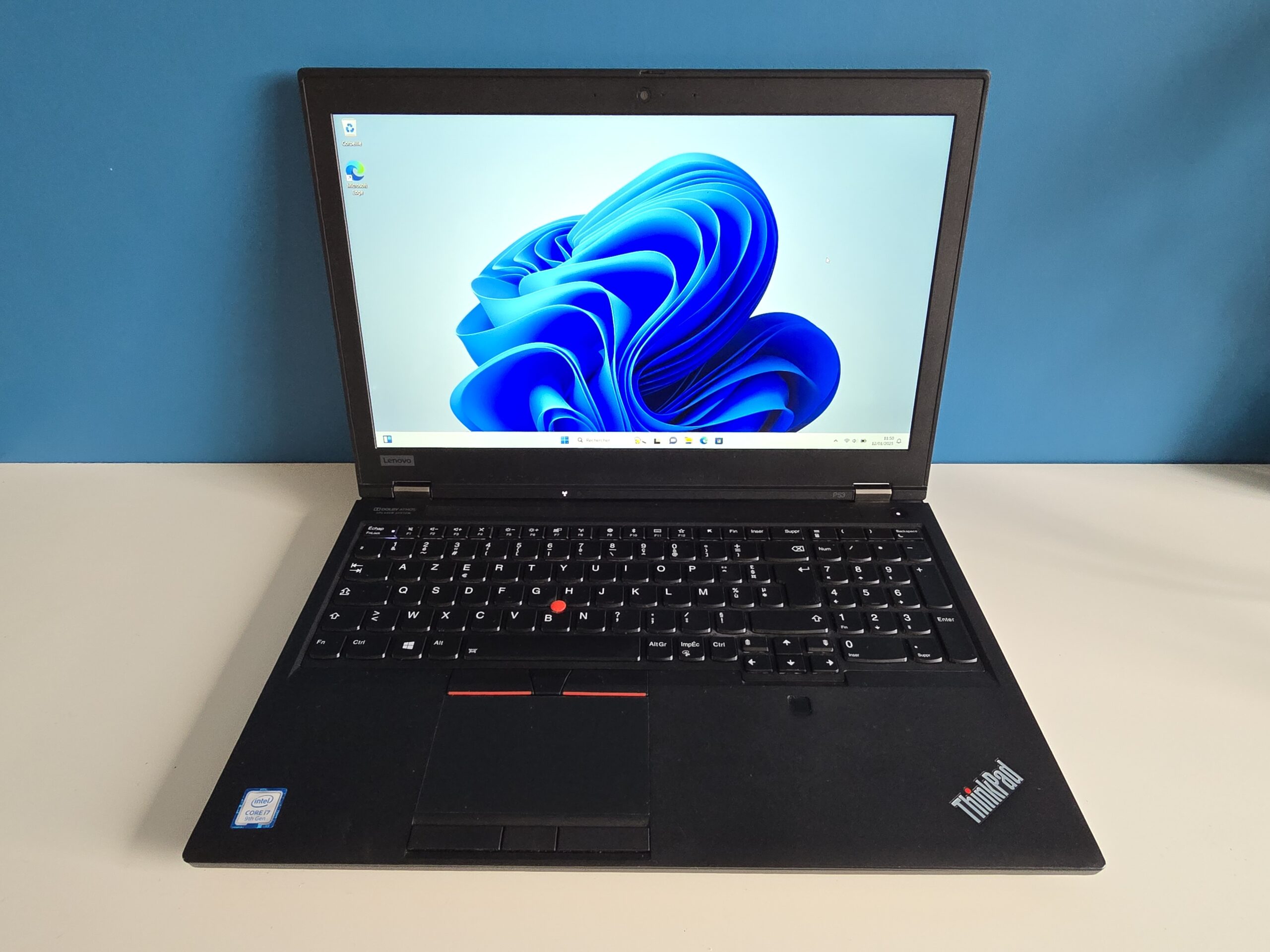 Lenovo Thinkpad P53 | core i7 9th | 15" Full HD | 512 Go SSD | RAM 32 Go NVIDIA QUADRO – Image 2